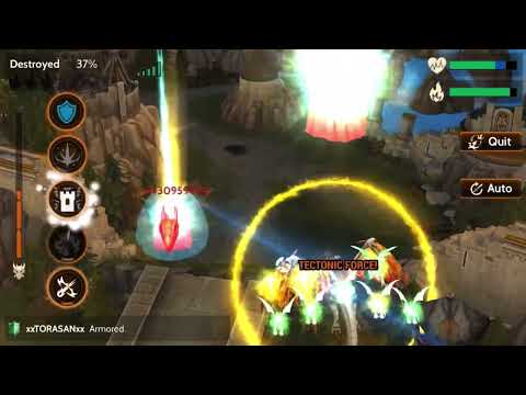 War Dragons Vorthral no-Ascended VS max Base towers 215 3D