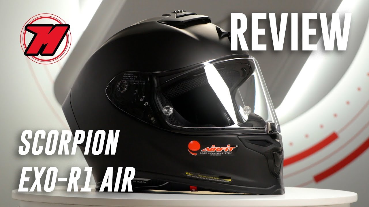 Review SCORPION EXO-R1 AIR, el casco RACING por menos de 400€