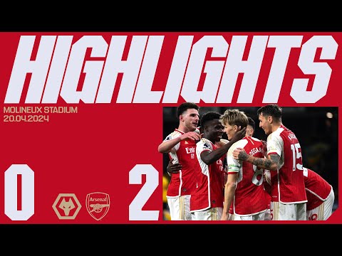 Resumen de Wolves vs Arsenal Matchday 34
