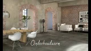 Betonlook tegels van Nibo Stone