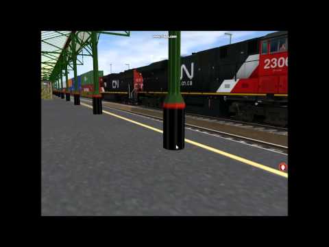 CN 381 Intermodal Brampton,ON