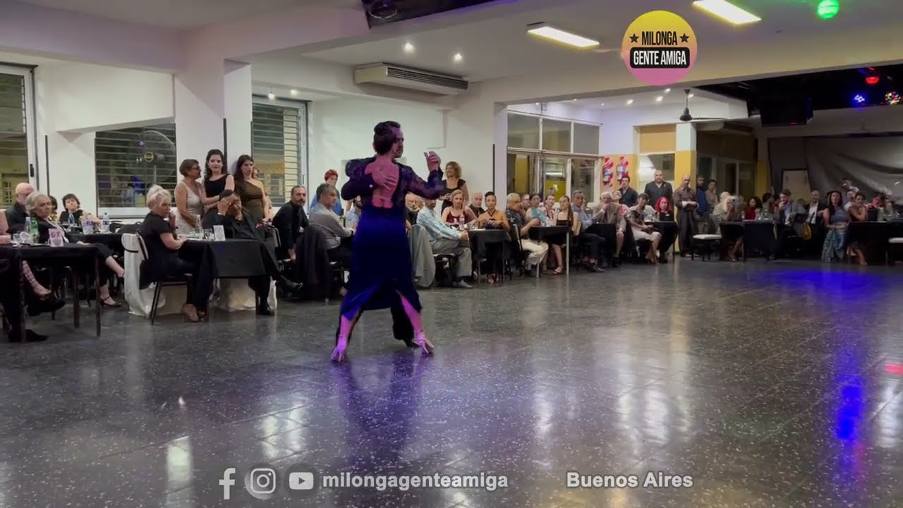 Agustina Juanbelz y Facundo Barrionuevo  - Milonga Gente Amiga - 25/FEB/2024 (3/3)