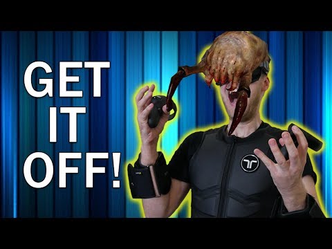 I Felt a HEADCRAB on my FACE! | Half Life Alyx  (Oculus Quest with Link)