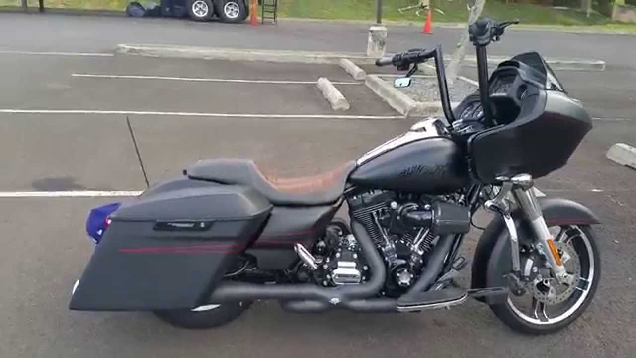 2015 harley davidson road glide special with 16" apes and extended saddle bags