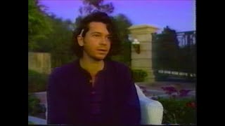 INXS Michael Hutchence talks Get Out of the House tour on MTV news