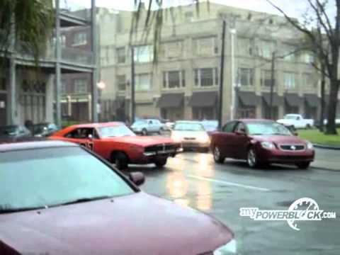 myPowerBlock: General Lee drifting through traffic