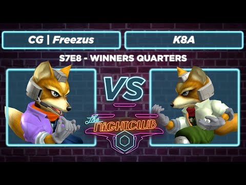 The Nightclub S7E8: CG | Freezus vs K8A - Winners Quarters SSBM