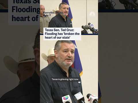 Texas Senator Ted Cruz: Flooding has 'broken the heart of our state'