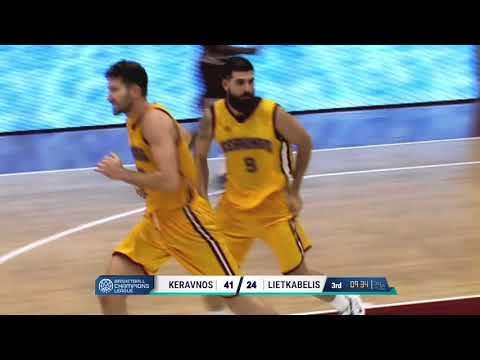 HIGHLIGHTS   Keravnos V Lietkabelis   Qual  Rd  2   Basketball Champions League 2019 2020