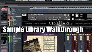 Video thumbnail for Sample Library Walkthrough: Cinesamples CineHarps by Composing Made Simple