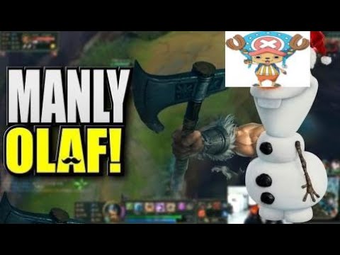 Faker Plays a MANLY OLAF! - Faker Stream Highlights (Translated)