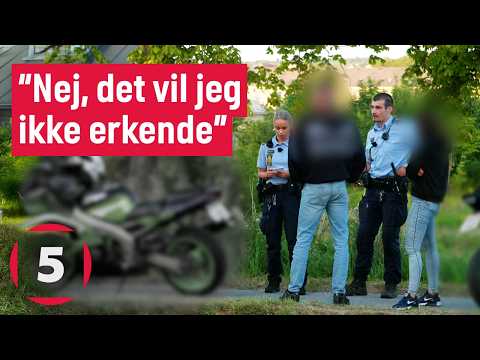 En enorm bøde og en modvillig motorcyklist! | Grænsepolitiet | Kanal 5 Danmark