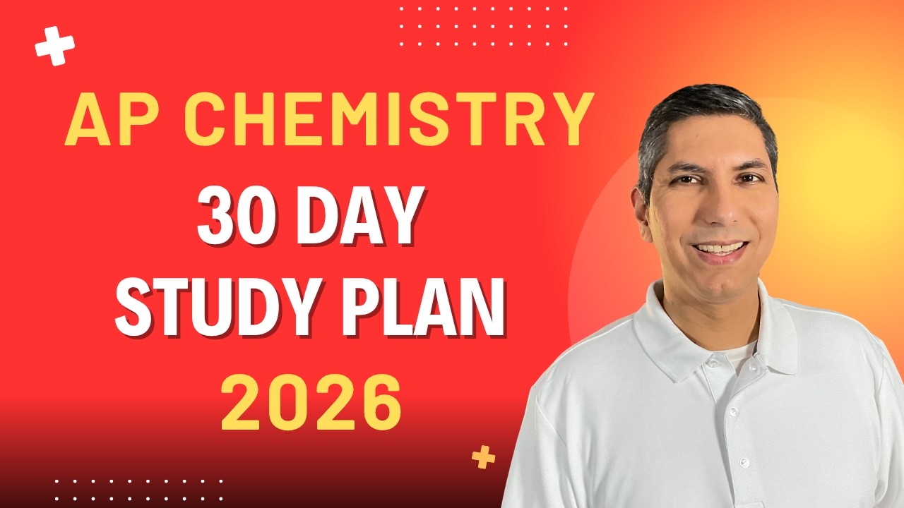AP Chemistry 2026 - Your 30 Day Study Plan