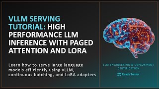vLLM Serving Tutorial: High-Performance LLM Inference with Paged Attention and LoRA