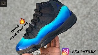 OCEAN FADE AIR JORDAN 11|SATISFYING CUSTOM