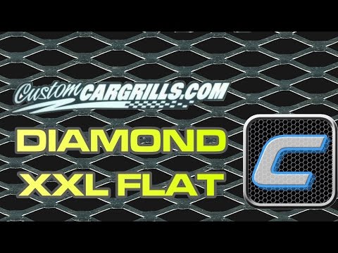 Diamond XXL Flat Universal Aluminum Grill Mesh - by customcargrills.com