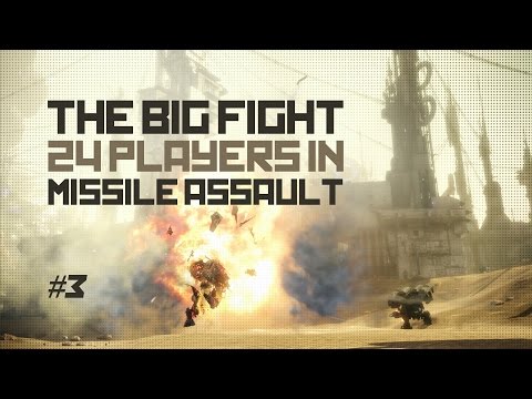 Hawken - SOD - Big Mayhem Fight in Missile Assault - Bazaar