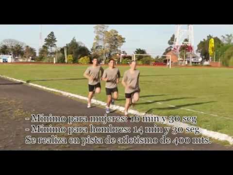 Pruebas de aptitud física para el ingreso a la Escuela Militar 2017