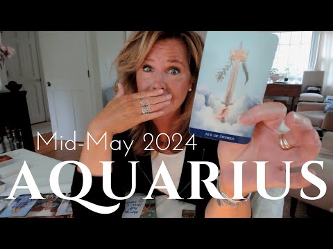 AQUARIUS : Truth Bomb - *Are You Out Of Your F*ing MIND?* | Mid May 2024 Zodiac Tarot Reading