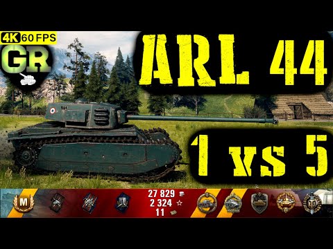 World of Tanks ARL 44 Replay - 8 Kills 2.2K DMG(Patch 1.4.0)