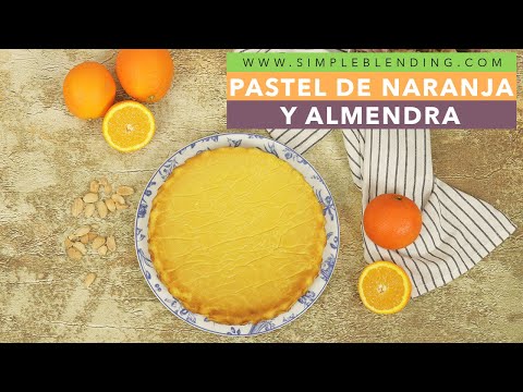 PASTEL DE NARANJA Y ALMENDRA | Tarta de naranja sin gluten | Pastel de almendra estilo libanés