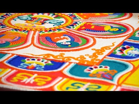 Sand mandala: Tibetan Buddhist ritual