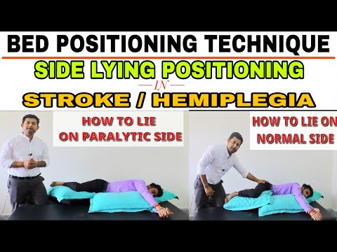 image-How do you position a hemiplegic patient?