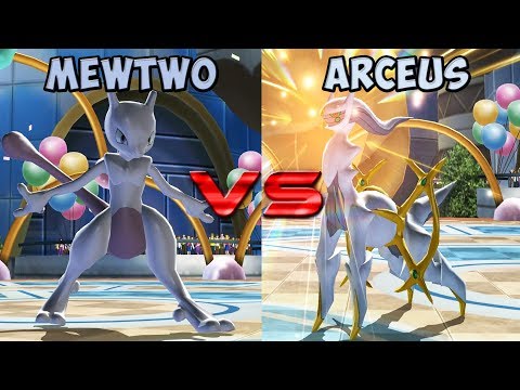 Pokemon battle revolution - Mewtwo vs Arceus