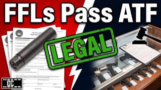 BIG WIN: FFLs Passing ATF Inspections Transferring Suppressors on 4473s