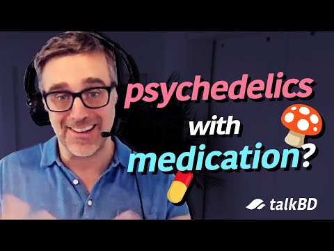 Is It Safe to Use Psychedelics With Medications? - Lithium, SSRIs, Lamotrigine (Dr. Josh Woolley) 💊🍄