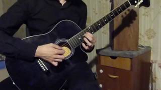 Watain - Legions of the black light (Соло на акустике)