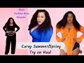 2023 Summer Spring Curvy Try On Haul Items You Must Have NOT SPONSORED Honest Review Affordable