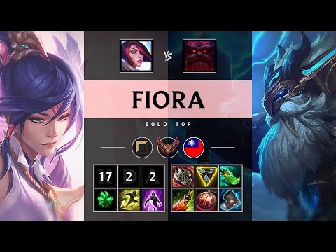 Fiora Top vs Ornn - TW Grandmaster Patch 25.20