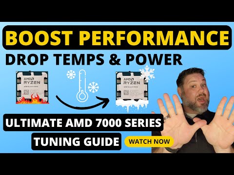 AMD Ryzen 7950x: BOOST PERFORMANCE, Drop Temps & Power; Easy BIOS Tweaks Eco v PBO v Custom Tuning