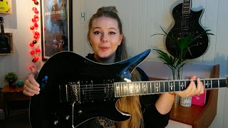 Video thumbnail for Let's talk guitars: Schecter Synyster Special | Adunbeetalks by Adunbee