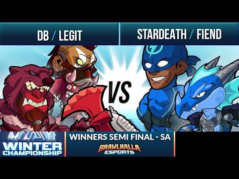 Fiend & Stardeath vs DB & Legit - Winners Semi Final - Winter Championship SA 2v2