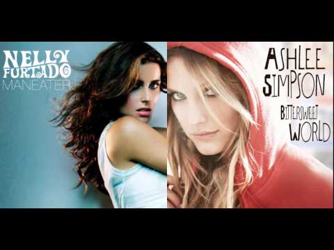Nelly Furtado vs. Ashlee Simpson - Outta My Maneater
