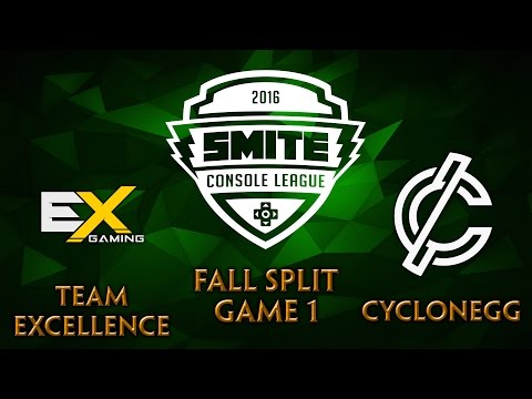 SMITE Console League EU Fall Split Week 3 - Team eXcellence vs. CycloneGG (Game 1)