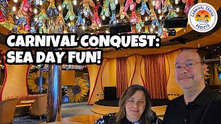 Carnival Conquest | Diamond Party | Steakhouse | Casino Action