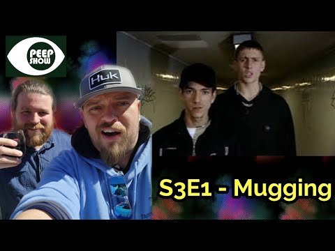 Americans React To "Peep Show - S3E1 - Mugging"