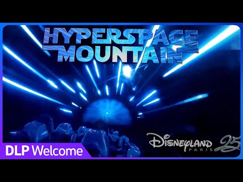 Hyperspace Mountain en Disneyland Paris, video on-ride
