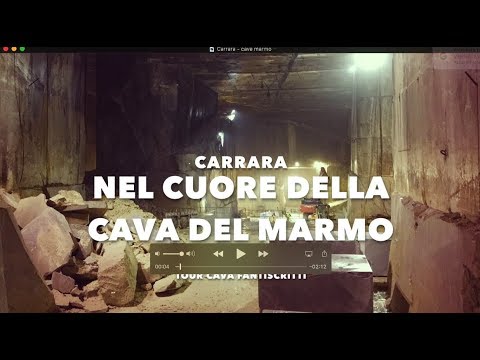 Carrara - Tour cave marmo