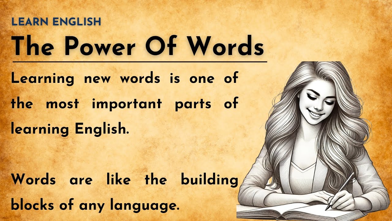 The Power of Words | Graded Reader | Improve Your English Through Stories | English Podcast