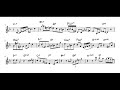 The scene is clean (Clifford Brown solo transcription)