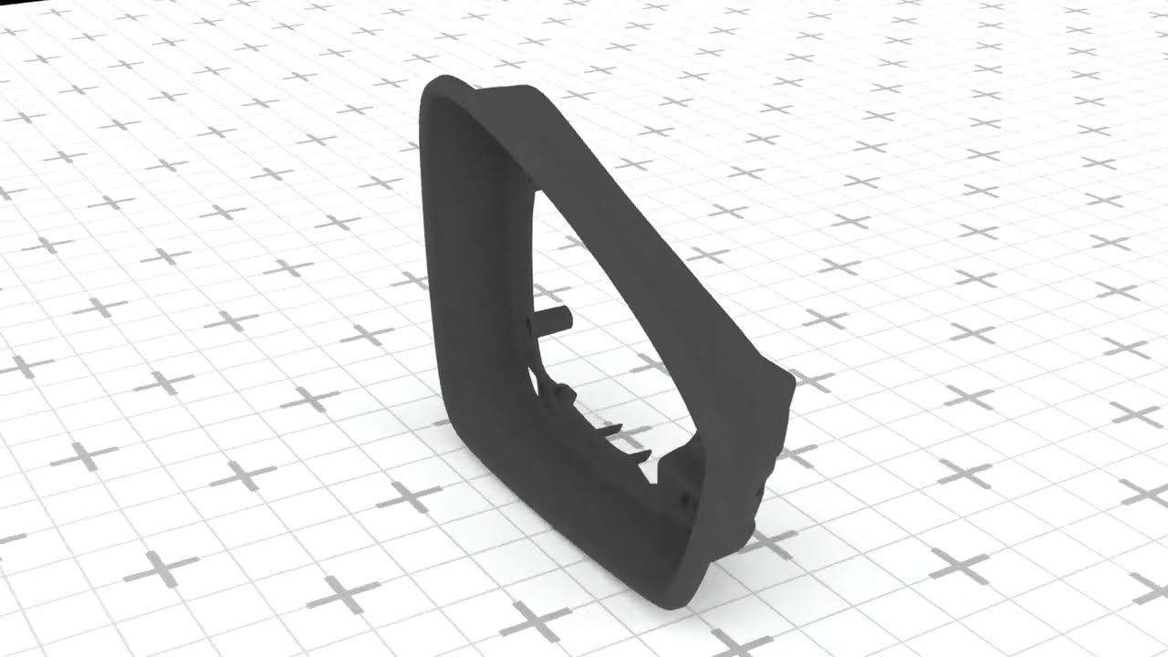 VW Tiguan Mirror Frame L-R 5N0857602A9B9 3D Print Model