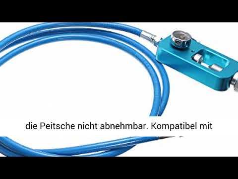 MYAMIA 72 Inch HPA Tank Fill Station High Pressure Adapter Scuba Hose Whip 182cm Stainless