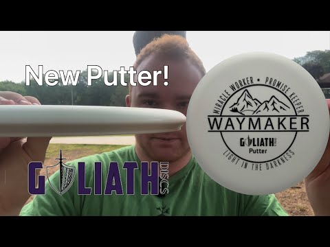 Goliath Disc's New Putter! (OT & Oasis Waymaker Review)