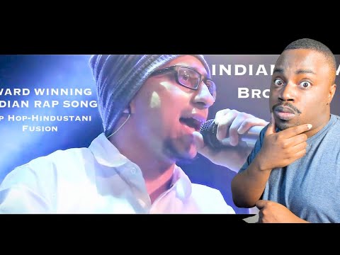 INDIAN FLAVA (Award Winning Hip Hop-Hindustani Fusion Song) - Brodha V Live (REACTION)