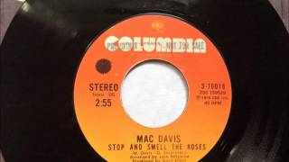 Stop And Smell The Roses , Mac Davis , 1974 Vinyl 45RPM