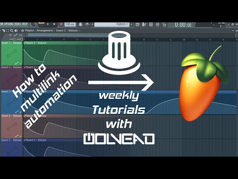 How to link multiple parameters to an automation clip in fl studio